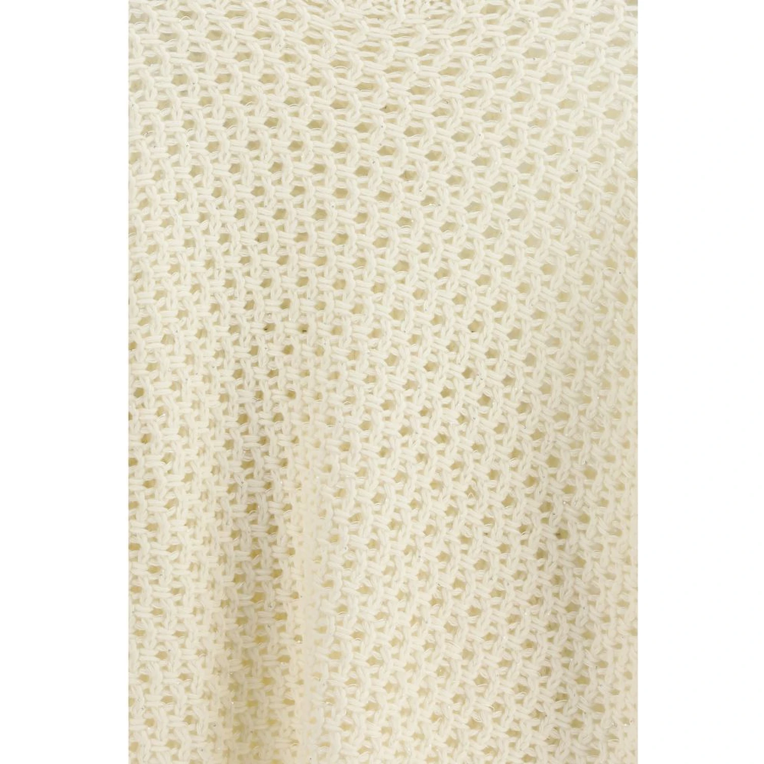 Cream Fleece Wool Sweatshirt