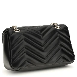 Black Calf Leather Bos Taurus Shoulder Bag