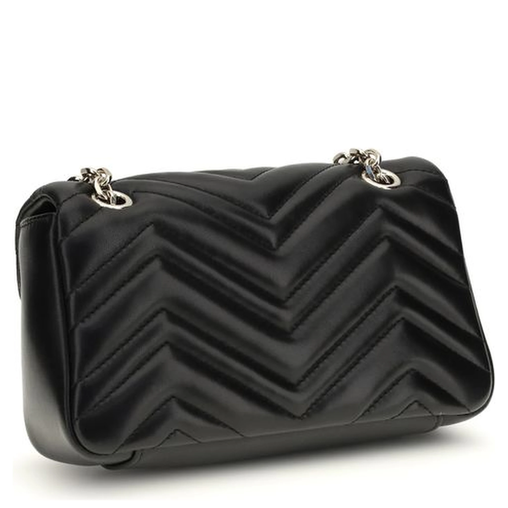 Black Calf Leather Bos Taurus Shoulder Bag