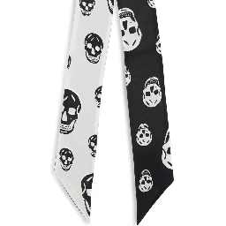 Black Silk Scarf