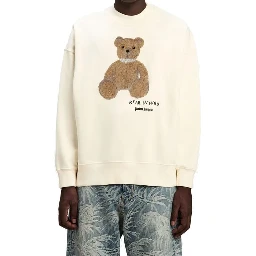 White Cotton Sweatshirt