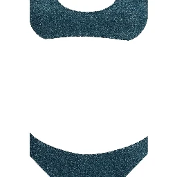 Blue Polyamide One-Piece Swimsuit