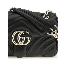 Black Calf Leather Bos Taurus Shoulder Bag