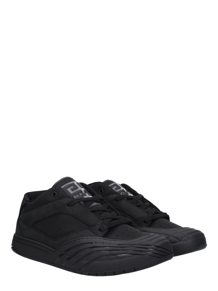 Black Fabric Low Top Sneakers alternative