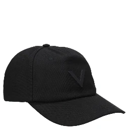 Black Cotton Cap (Baseball Hat)