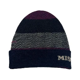 Blue Wool Beanie