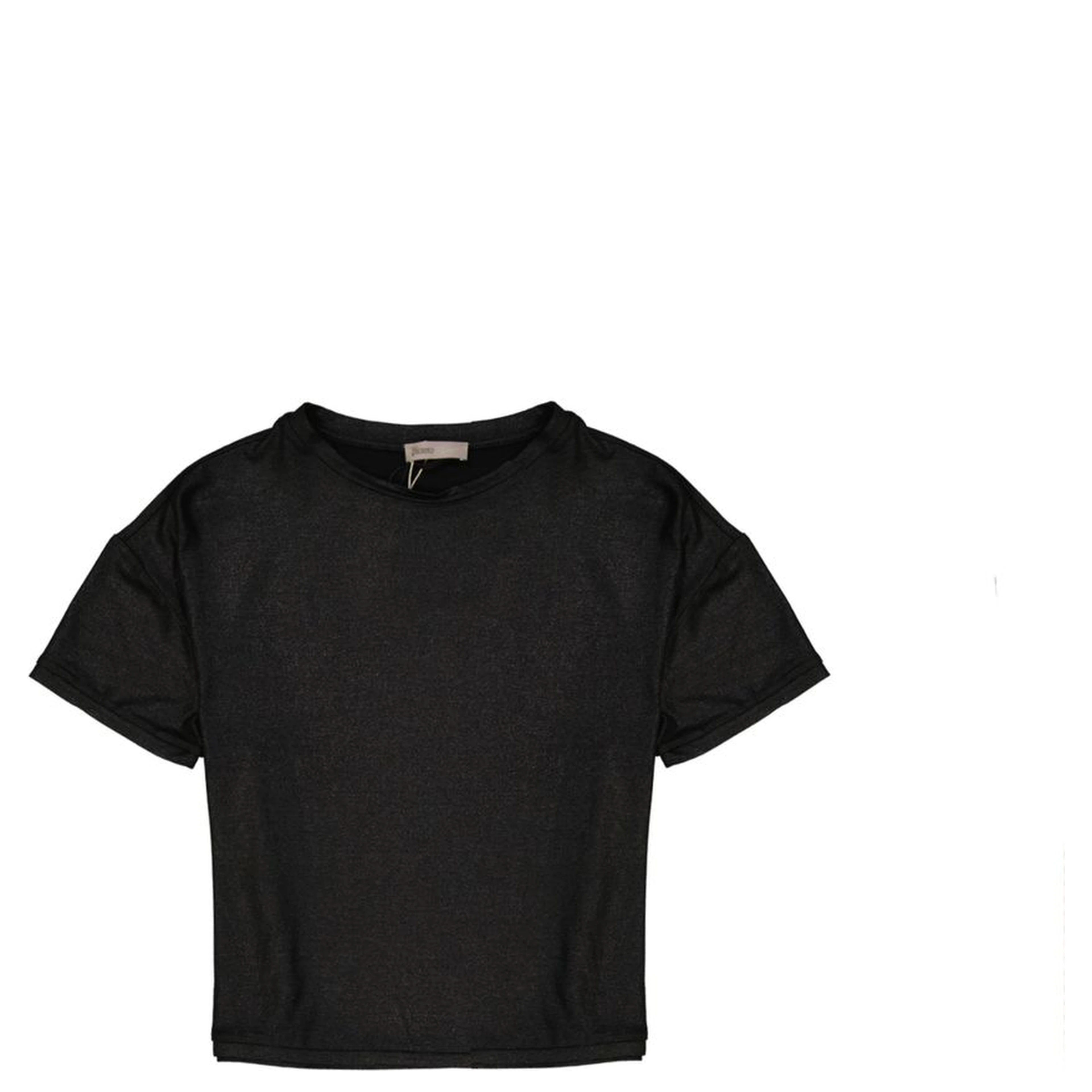 Black Elastane T-Shirt