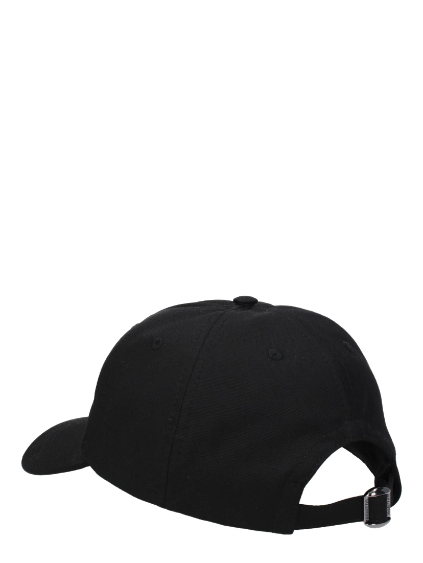 Black Cotton Cap (Baseball Hat)
