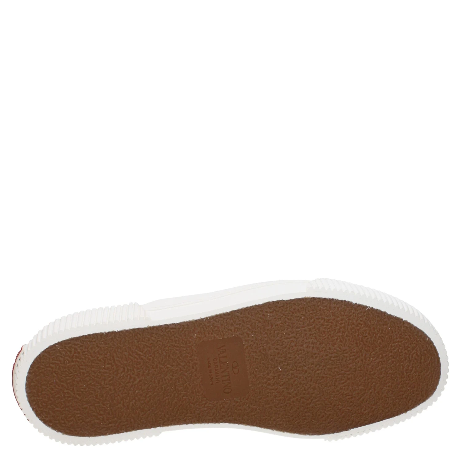 Brown Fabric Slip-On Loafers