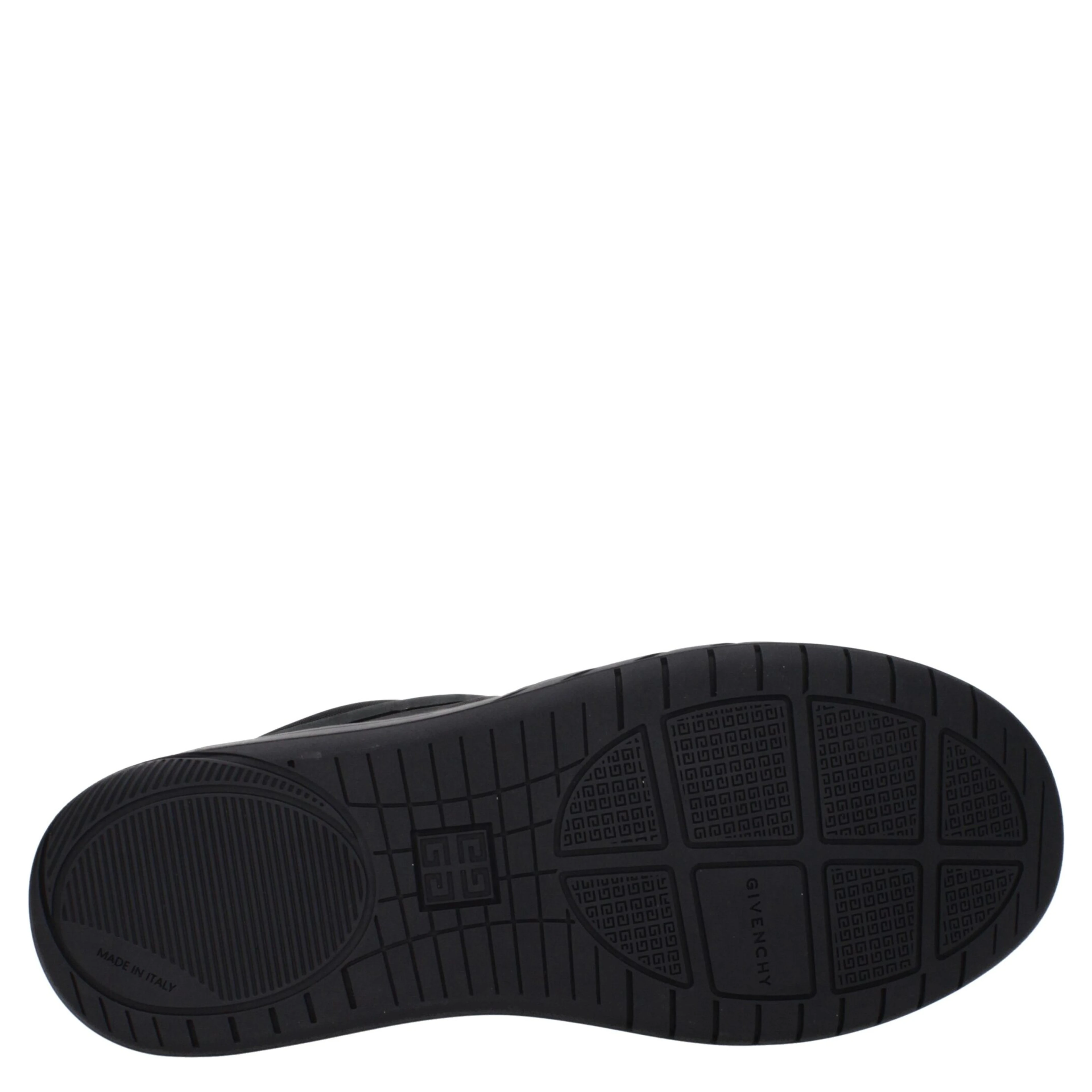 Black Fabric Low Top Sneakers
