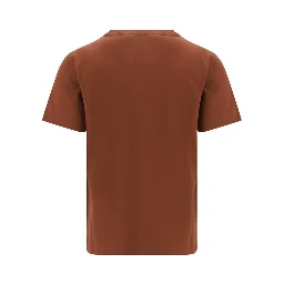 Brown Cotton T-Shirt