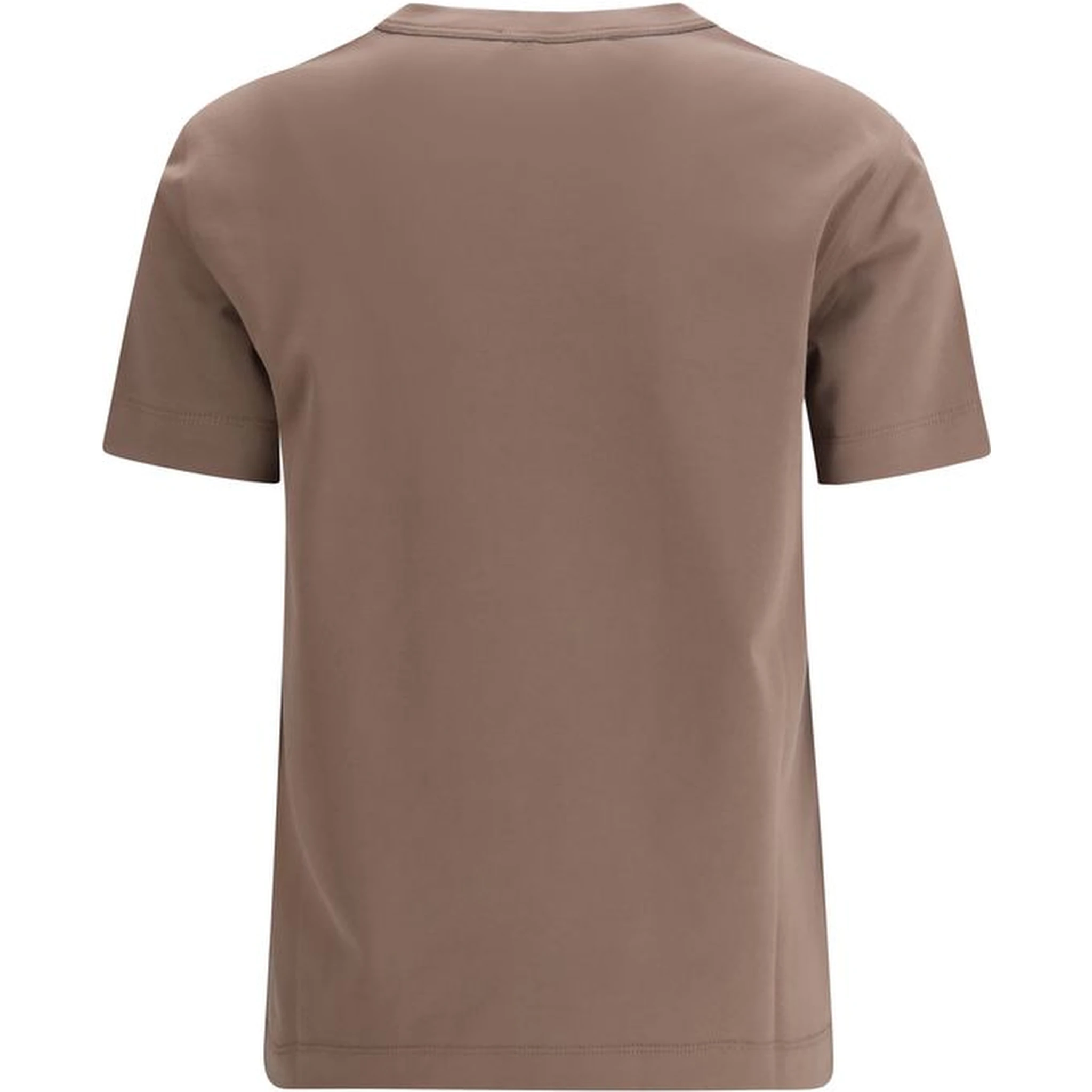 Brown Cotton T-Shirt