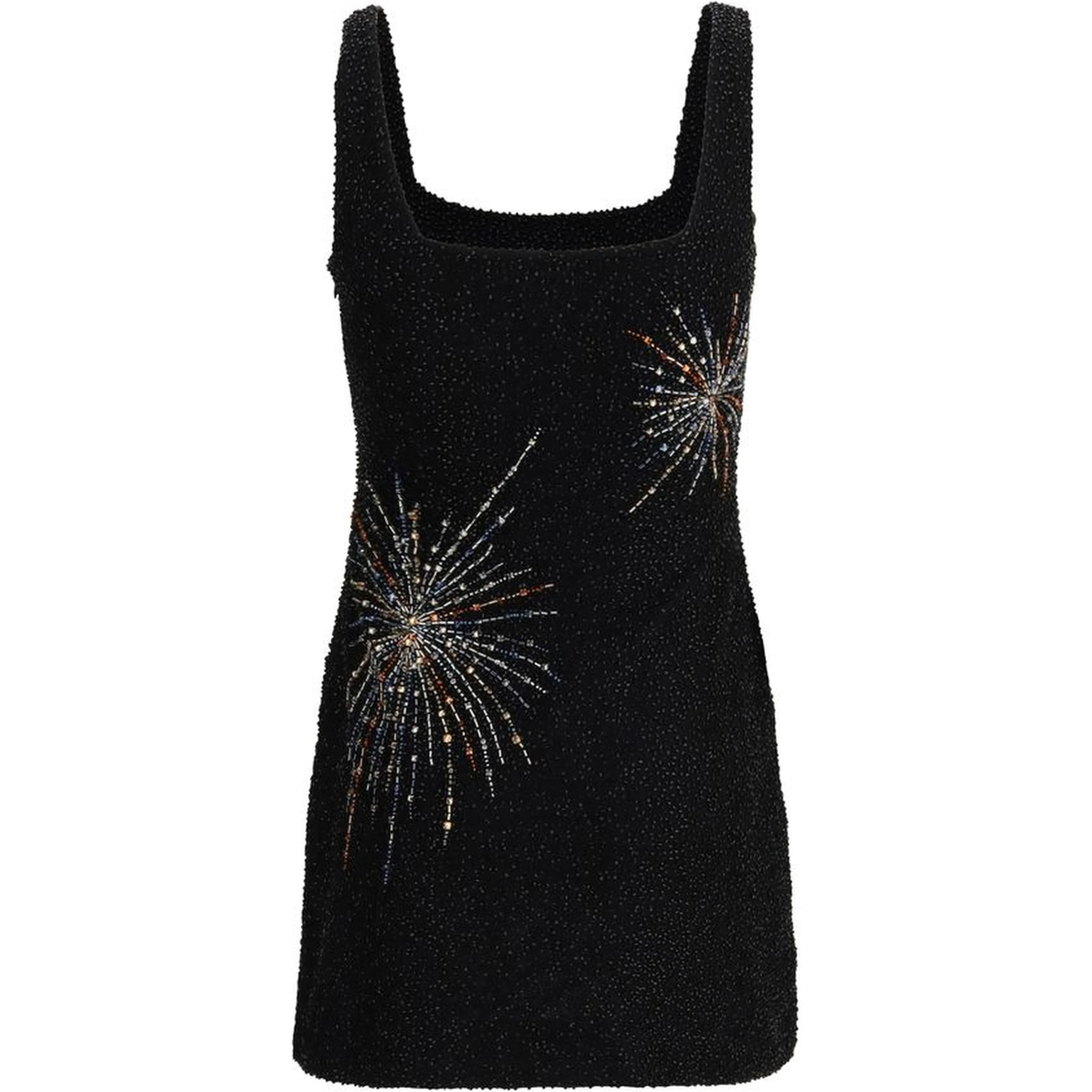 Black Nylon Casual Dress