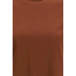 Brown Cotton T-Shirt