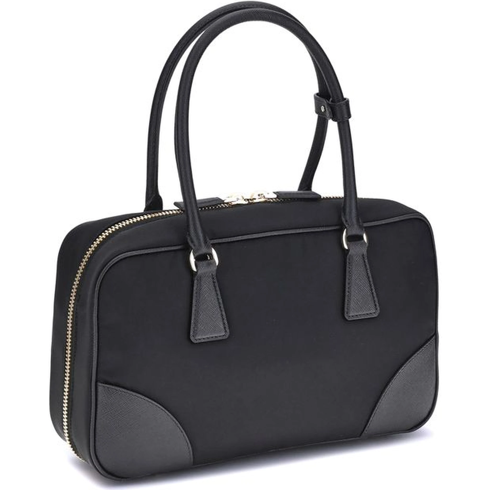 Black Nylon Handbag