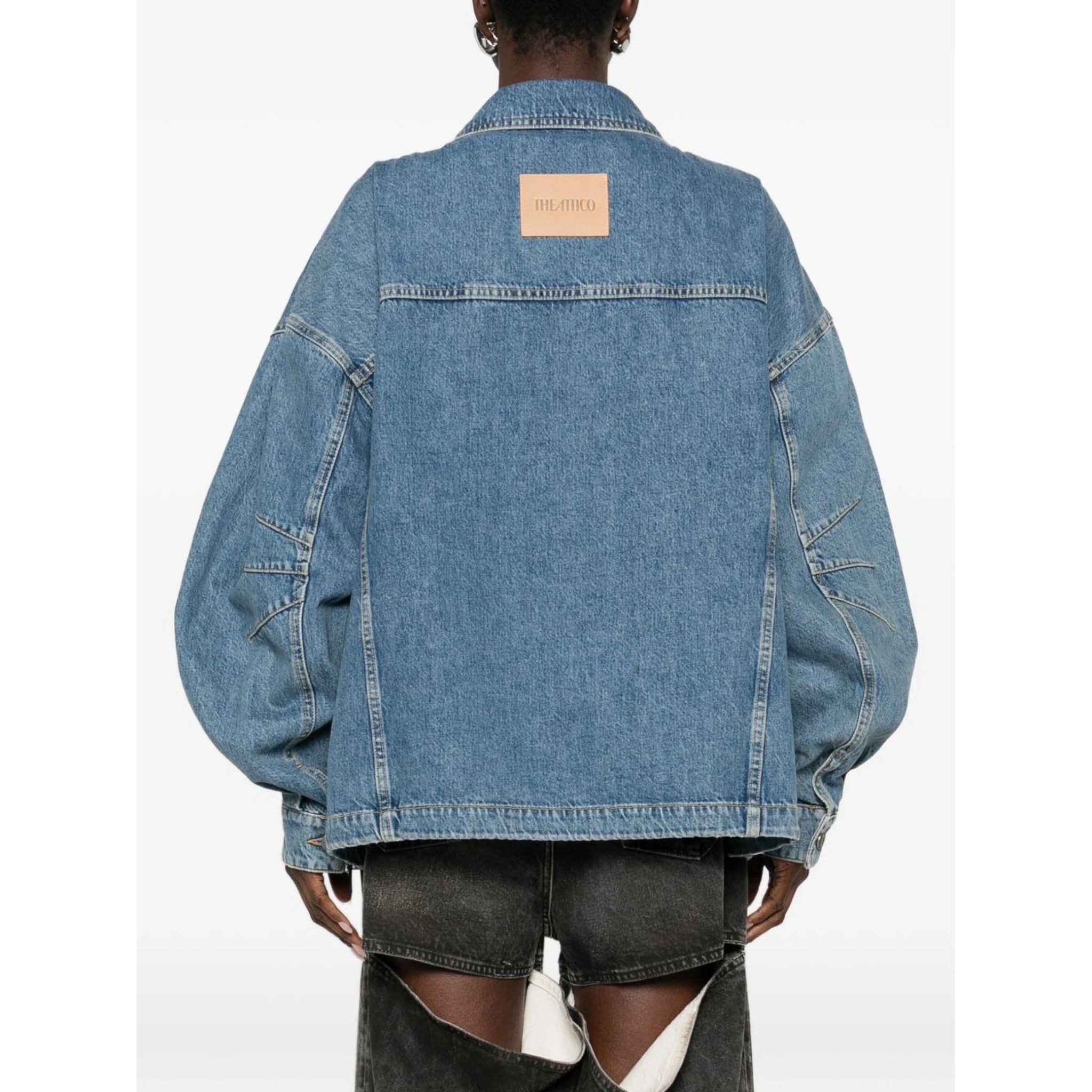 The Attico Jackets Blue