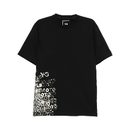 Y-3 T-shirts and Polos Black