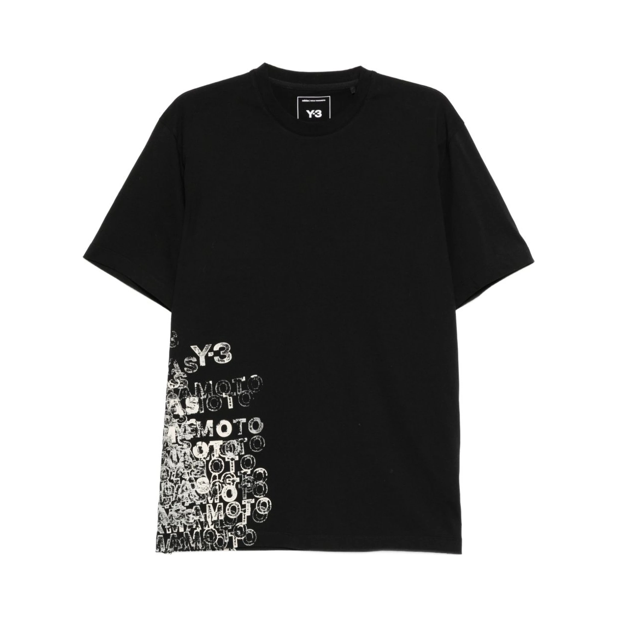 Y-3 T-shirts and Polos Black