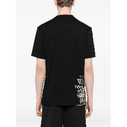 Y-3 T-shirts and Polos Black