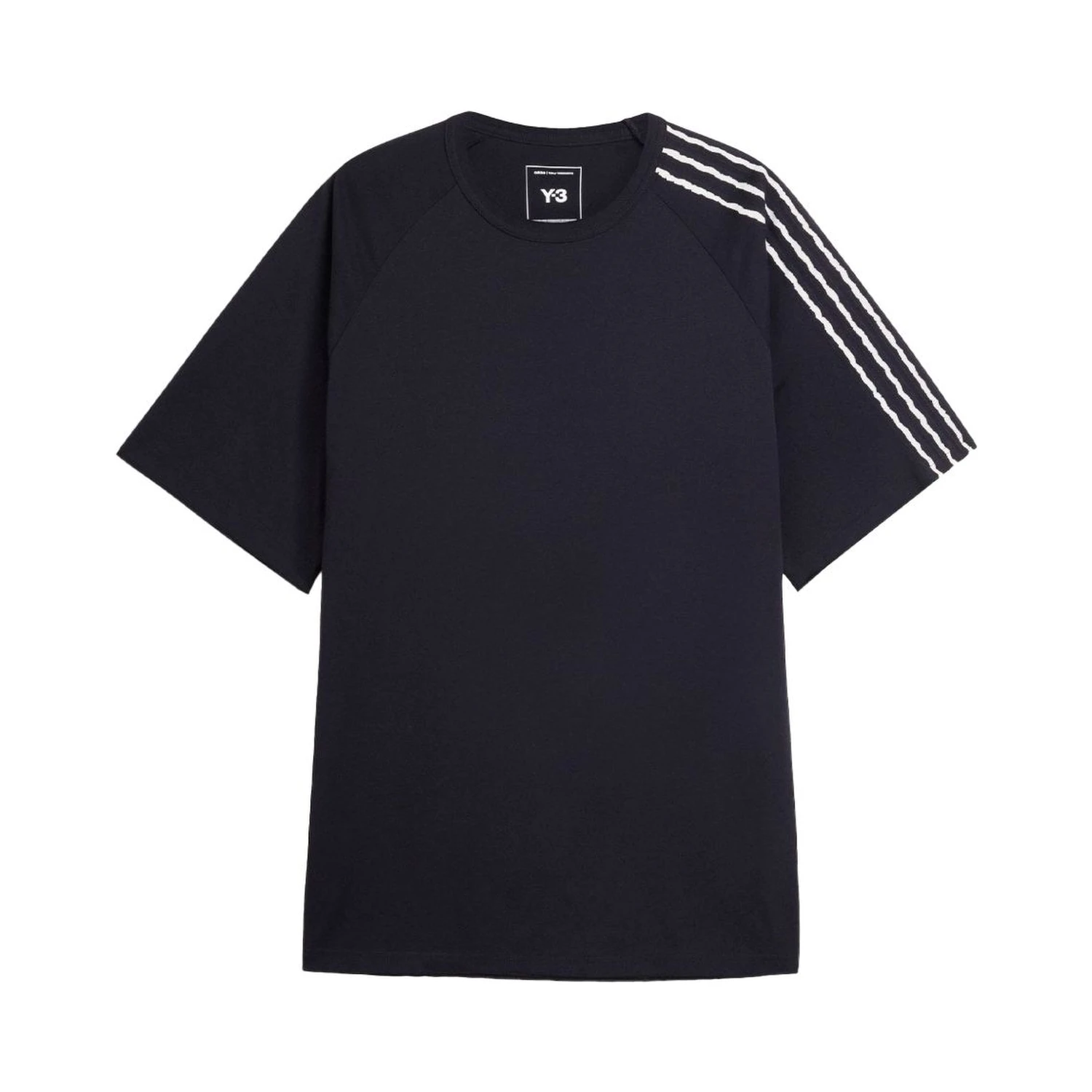 Y-3 T-shirts and Polos Black