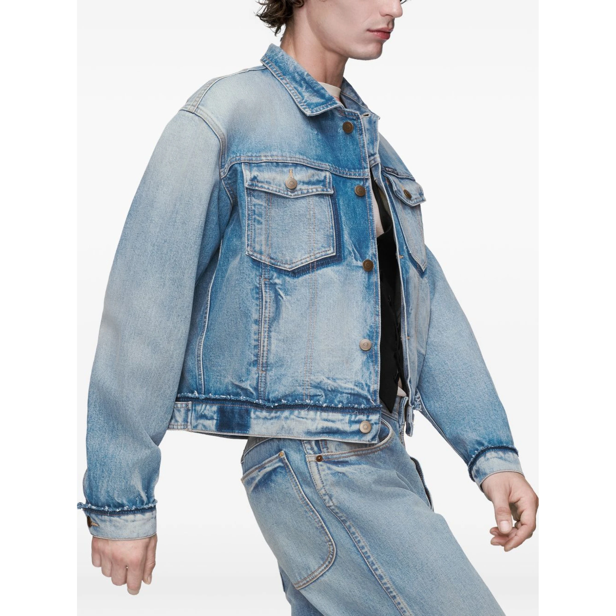 جاكيتات ميزون مارجيلا زرقاء