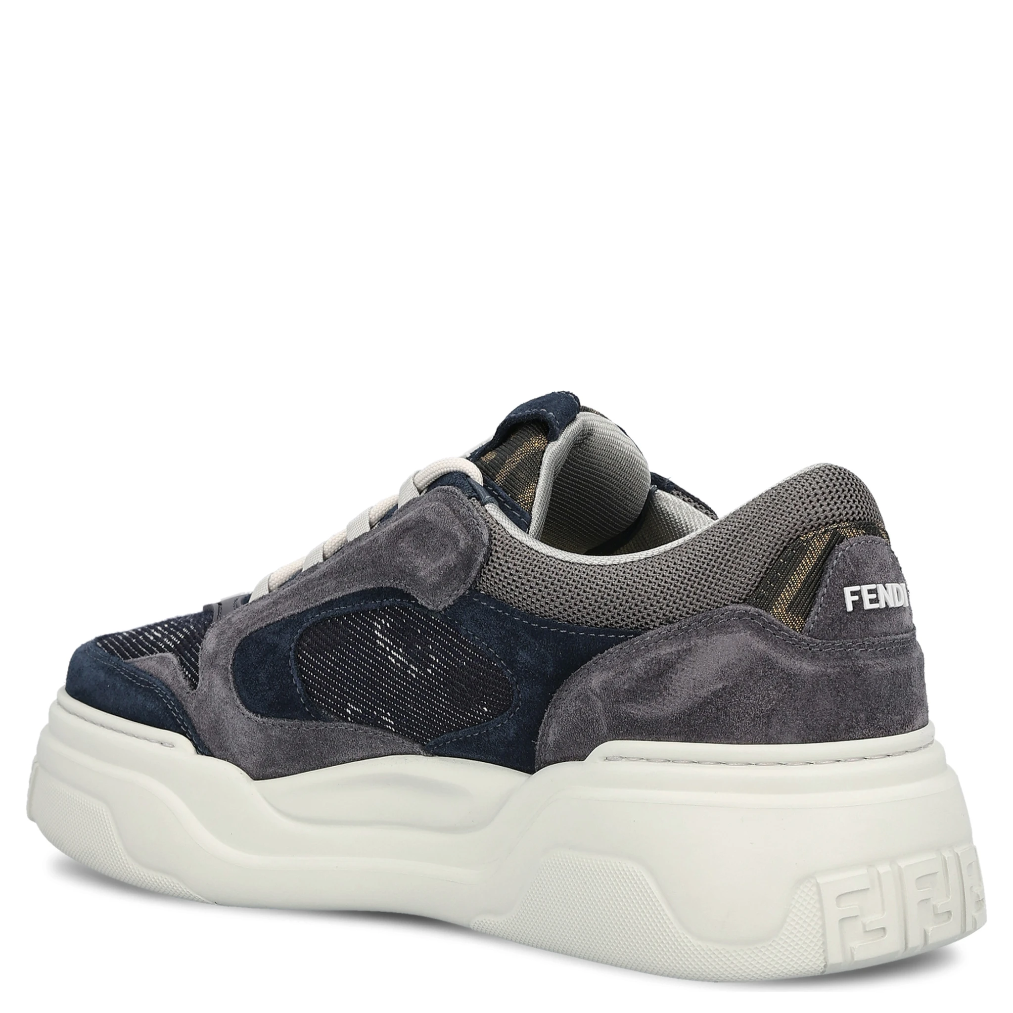 logo-embossed sneakers