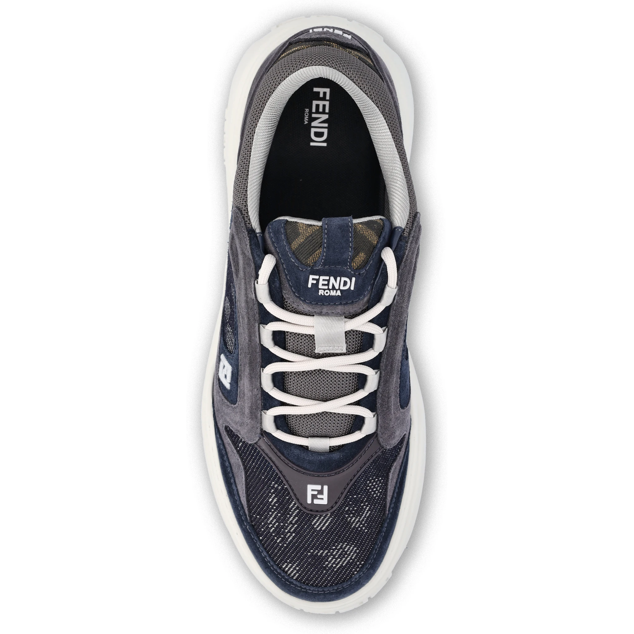 logo-embossed sneakers