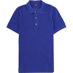 LYOCELL AND COTTON POLO SHIRT