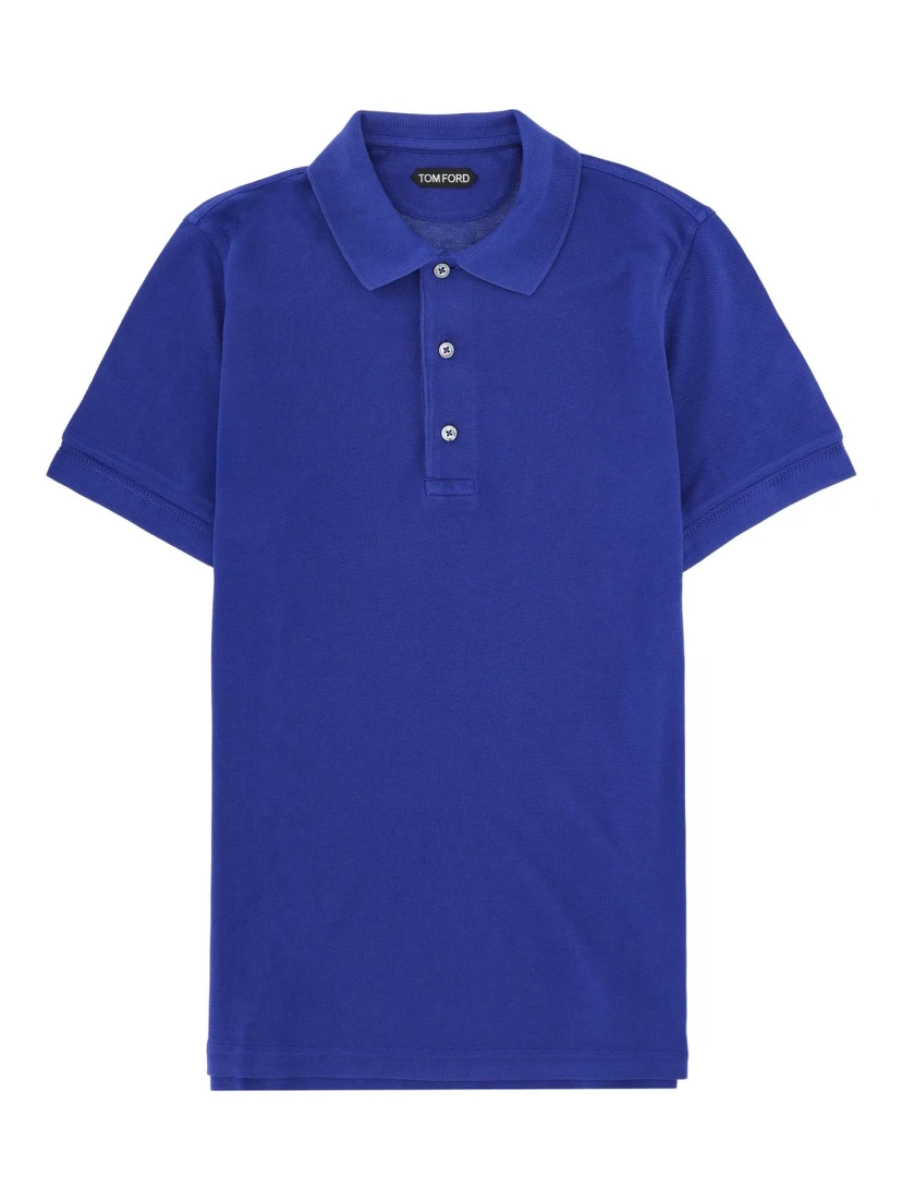 LYOCELL AND COTTON POLO SHIRT