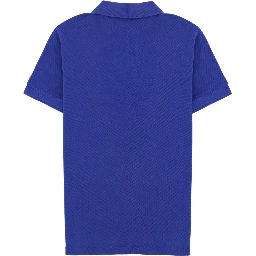 LYOCELL AND COTTON POLO SHIRT
