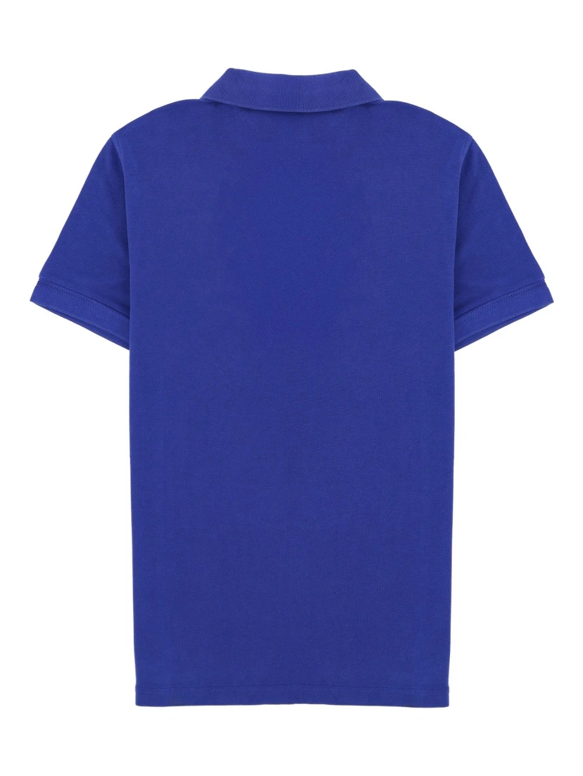 LYOCELL AND COTTON POLO SHIRT