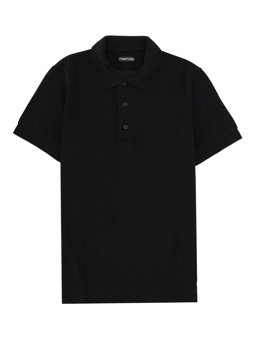 LYOCELL AND COTTON POLO SHIRT