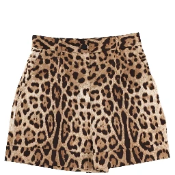 LEOPARD PRINT SHORTS