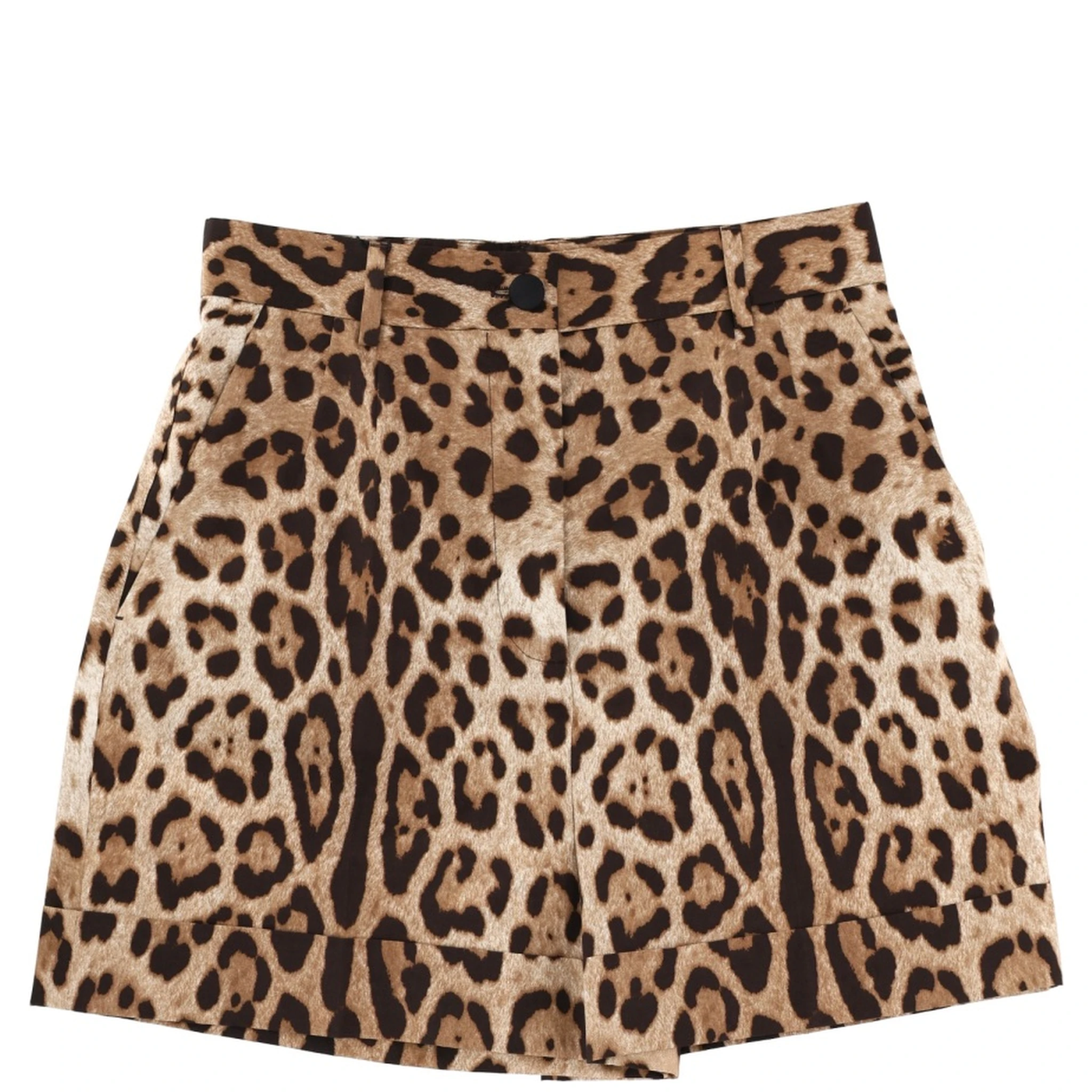 LEOPARD PRINT SHORTS