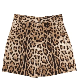 LEOPARD PRINT SHORTS