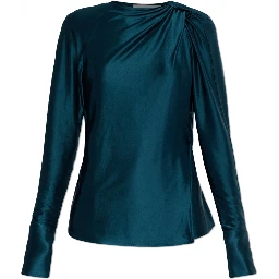 DRAPED BLOUSE