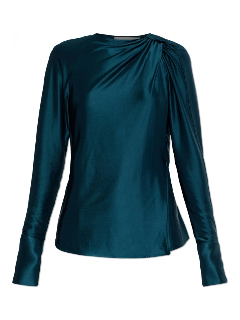 DRAPED BLOUSE