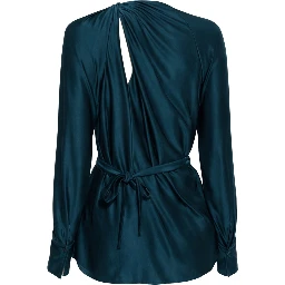 DRAPED BLOUSE