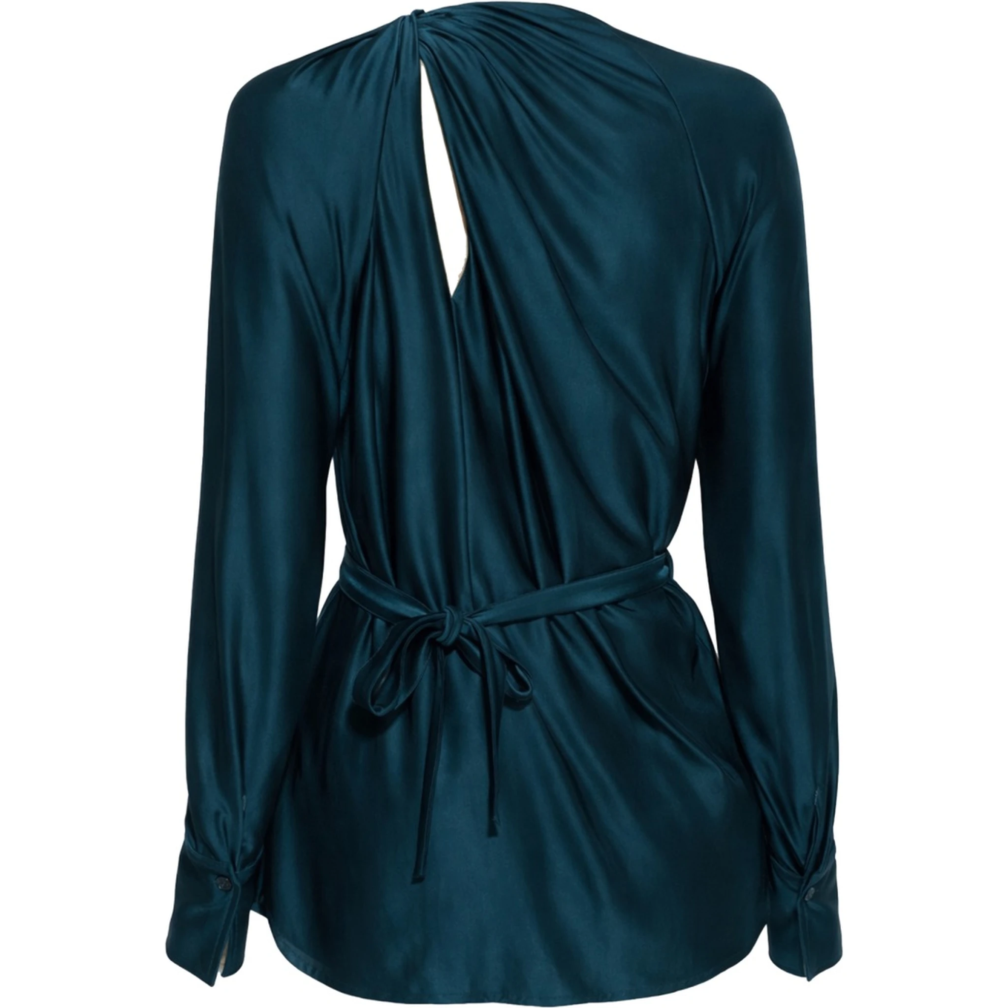 DRAPED BLOUSE