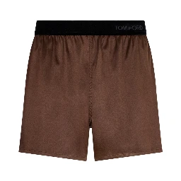 SILK PAJAMA SHORTS