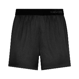 SILK PAJAMA SHORTS