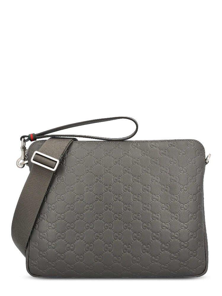 GG Emblem medium crossbody bag