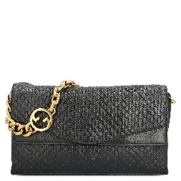 Large chain-link shoulder bag