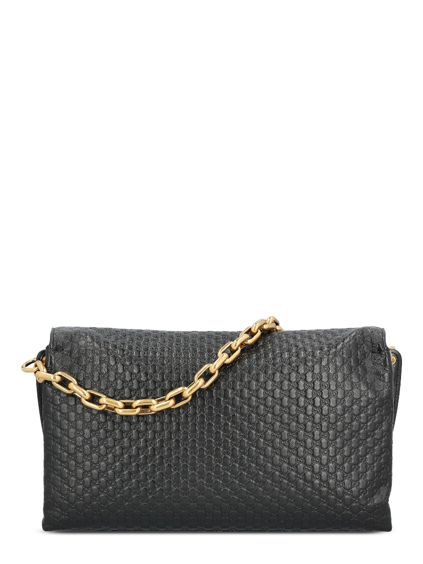 Large chain-link shoulder bag