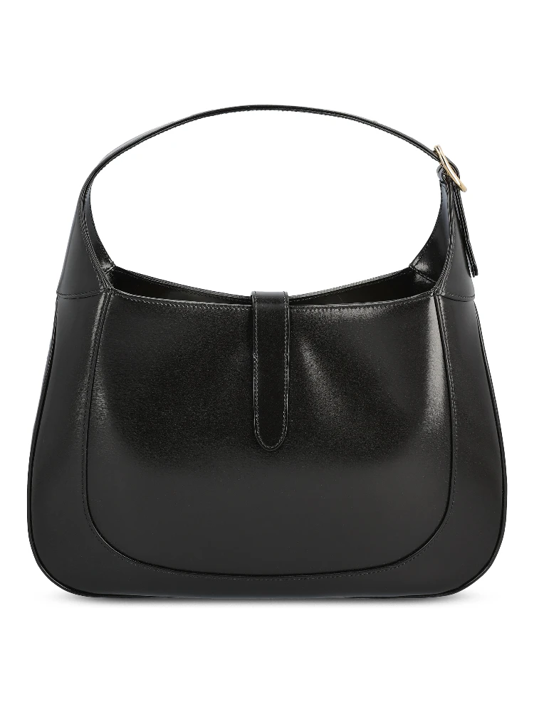 Jackie 1961 shoulder bag in black leather alternative