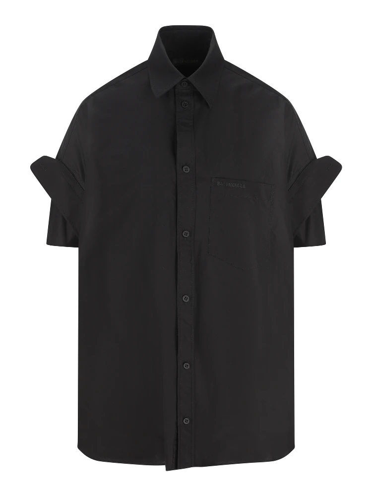 Button-up Embroidered Shirt