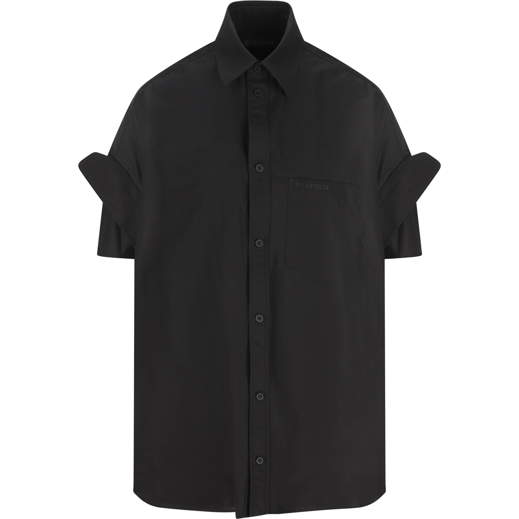 Button-up Embroidered Shirt