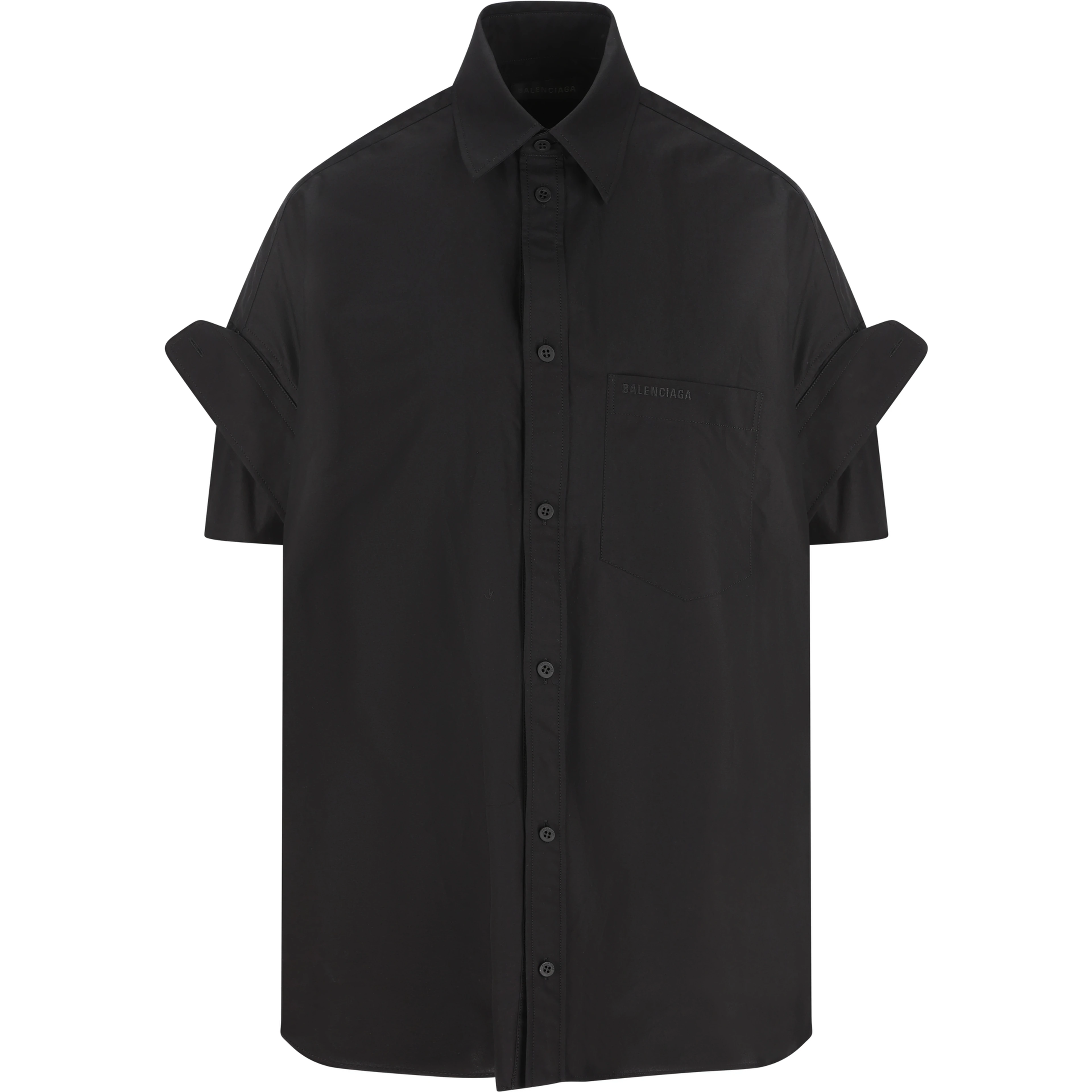 Button-up Embroidered Shirt