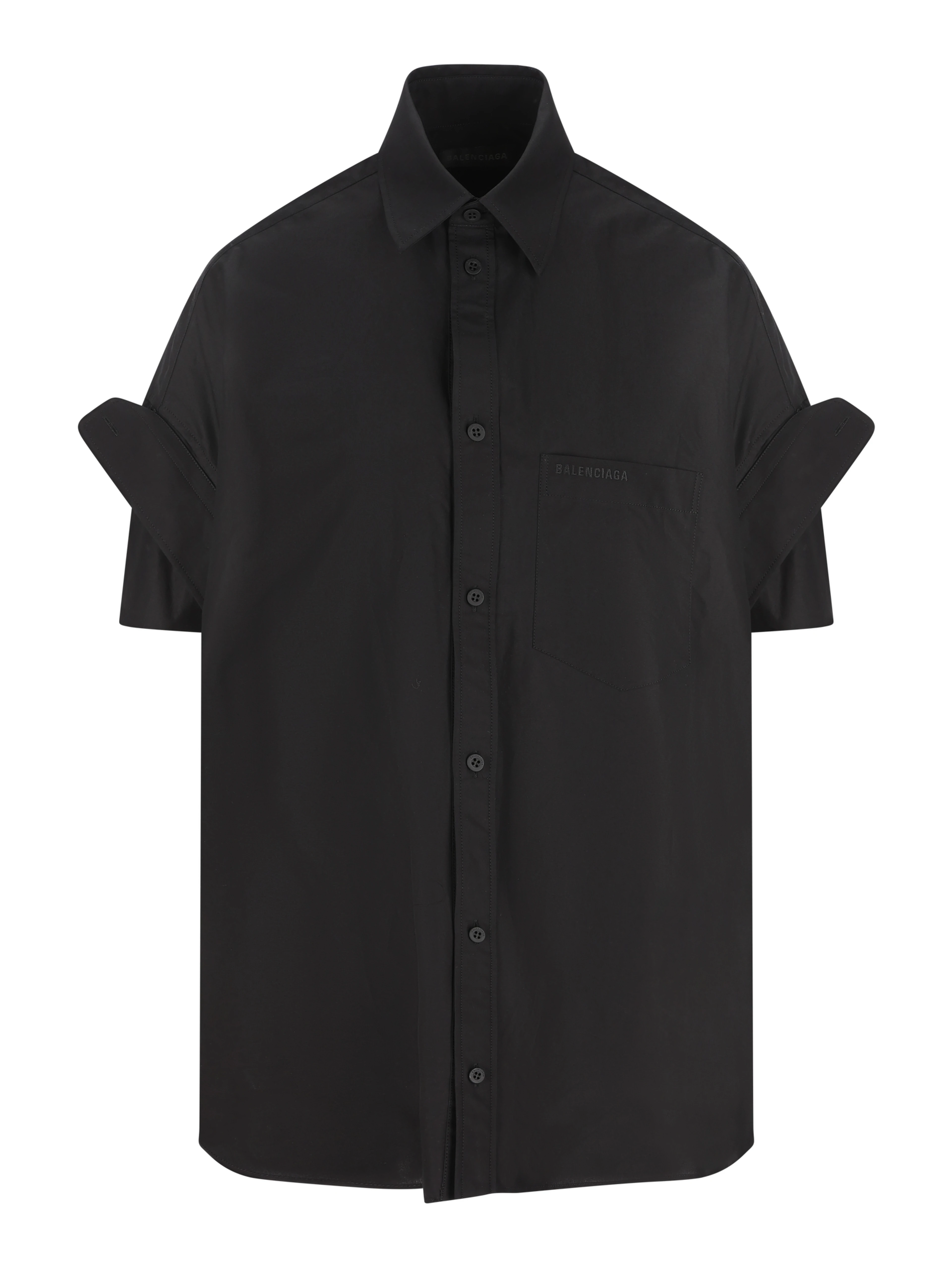 Button-up Embroidered Shirt