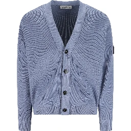 Stone Island Sweaters Blue